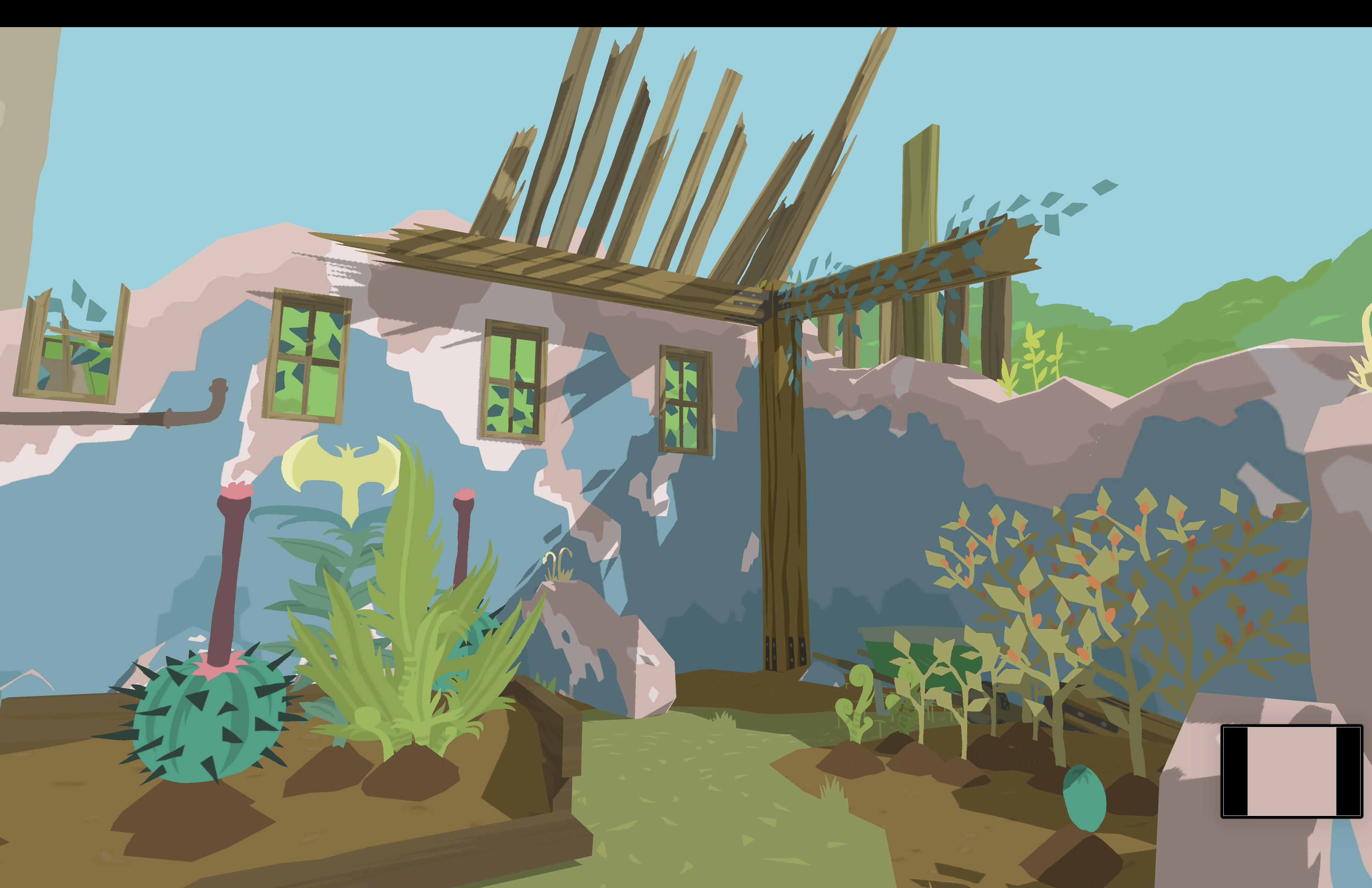 Garden scene