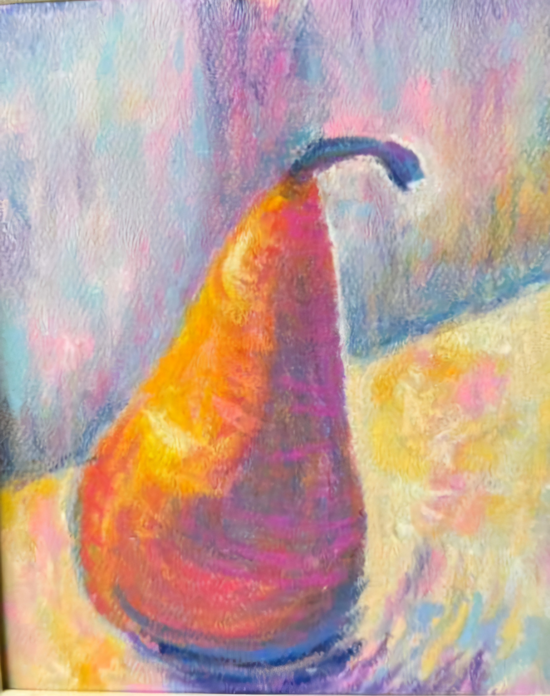 Original artwork titled pear